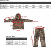 Kylebooker Muggenpakken, Net Bug Pants & Jacket Hood Sets - Ultrafijne mesh zomerkleding voor buitenbescherming tegen insecten, vliegen, muggen, niet-ziende muggen en muggen - met vissen, wandelen, kamperen en tuinieren
